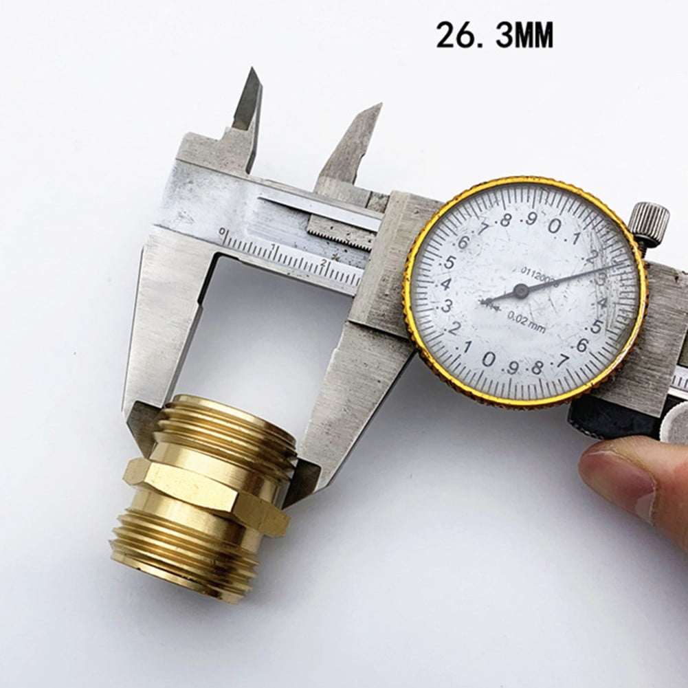 Brass Garden Hose Adapter Male To Male Quick Connector 2 Pack 34 Inch YIWEI V1189-LWWAL-20260327-04293