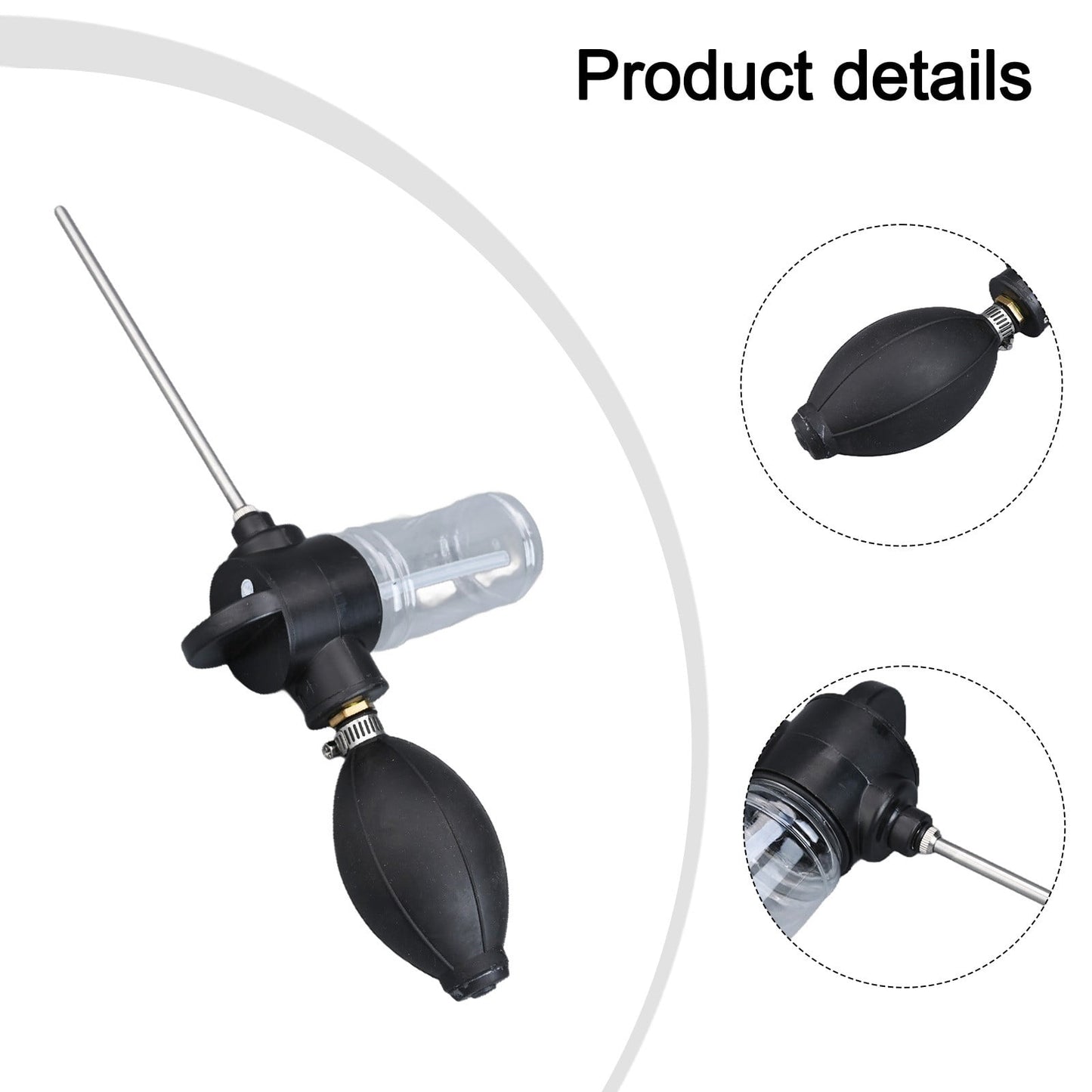 150ml Flies Control Bulb Duster With 3 Stainless Steel Nozzles Termite Removal Smile Home V1189-LWWAL-20260327-04444