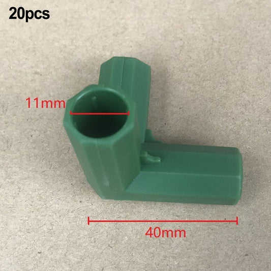 11mm Gardening Frame Connectors - Heavy Duty Greenhouse Support & Frame! Mix Smile Home A V1189-LWWAL-20260327-04445