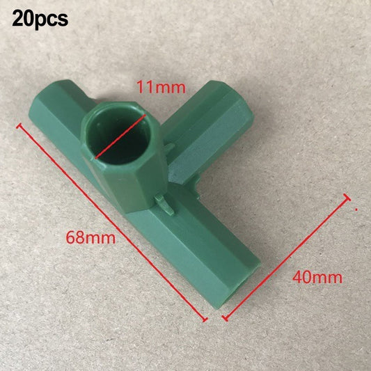 11mm Gardening Frame Connectors - Heavy Duty Greenhouse Support & Frame! Mix Smile Home B V1189-LWWAL-20260327-04446