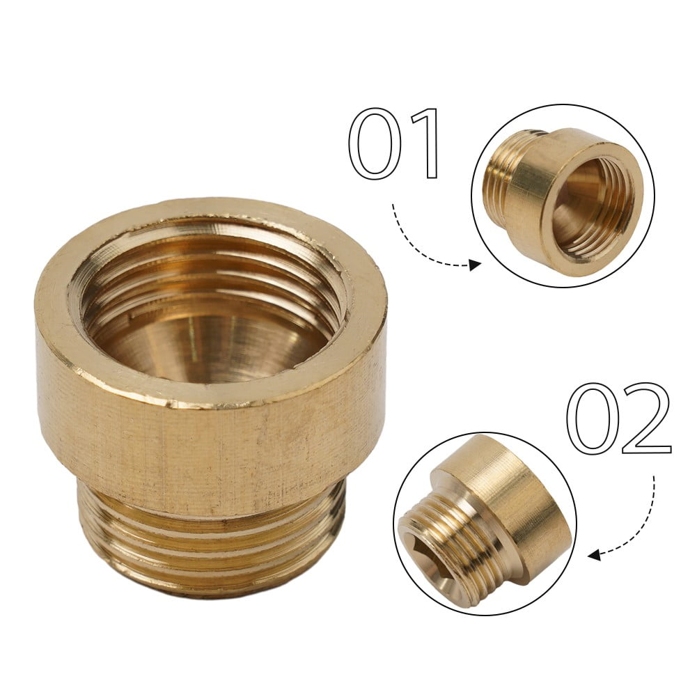 TAP EXTENSION 1/2 MEASURING Inch Thread Fitting Connection Extension Fitting 1Cm Smile Home V1189-LWWAL-20260327-04489