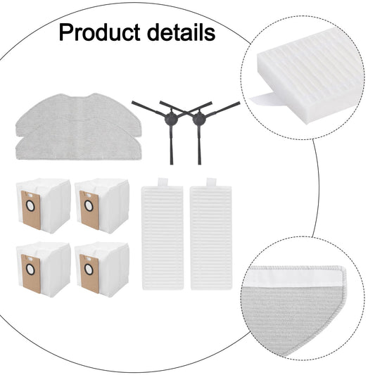 Tapo Vacuum Replacement Side Brush Kit For Rv30 Max/Rv30 Max Plus/Rv20 Max/Rv20 Max Plus - Includes 2 Brushes V1189-LWWAL-20260327-04517