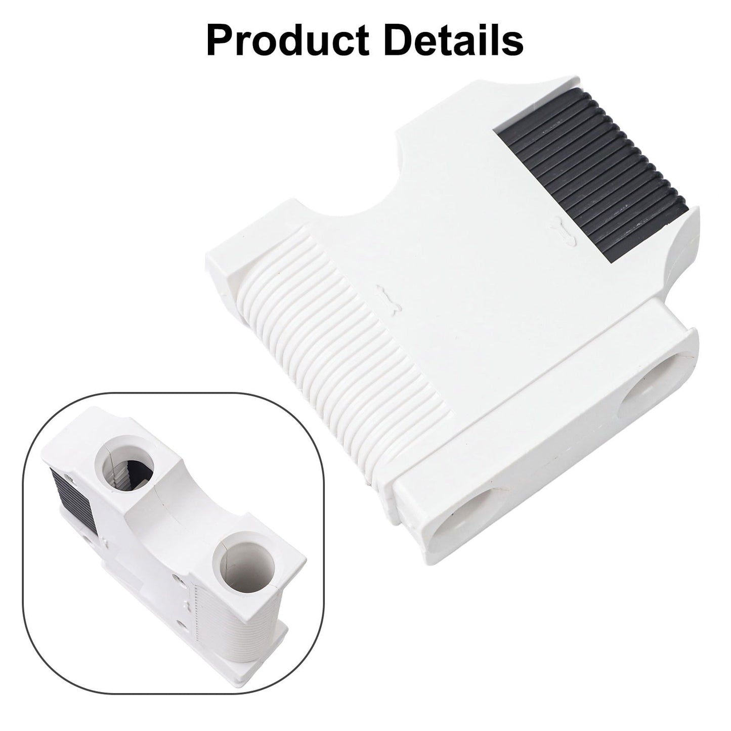 Boat Rail And Cleat Clip Hanger Black White Quick Connect Release For Marine Deck Hardware Abs Material Boat V1189-LWWAL-20260327-04570