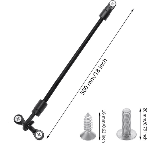 Fankenuo 6 Set 18 Inch Fishing Rod Straps for Boat Deck Fishing Rod Tie Down for Kayak 4# V1189-LWWAL-20260327-04586