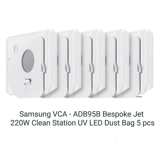 For SamSung For BESPOKE Jet VCA-ADB95B 220W Clean Station Dust Bag 5pcs Cleaning Robot Accessories Rotating V1189-LWWAL-20260327-04798