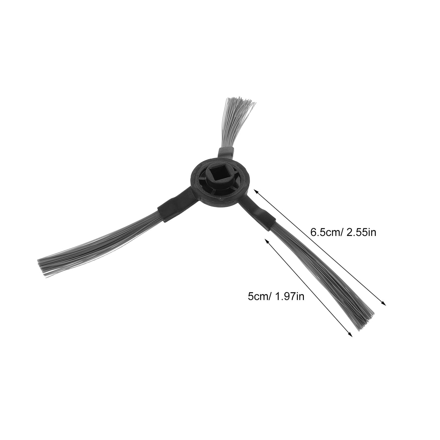 LOLIPPYY 3Pairs Side Brush Replacement Parts for Robot Vacuum Cleaner Compatible with Sweeper Models V1189-LWWAL-20260327-05071
