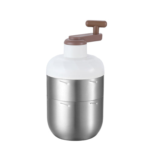 Manual Ice Crusher - Hand-Cranked Shaving Machine for Household & Commercial Use - Stainless Steel Blades, V1189-LWWAL-20260401-05391