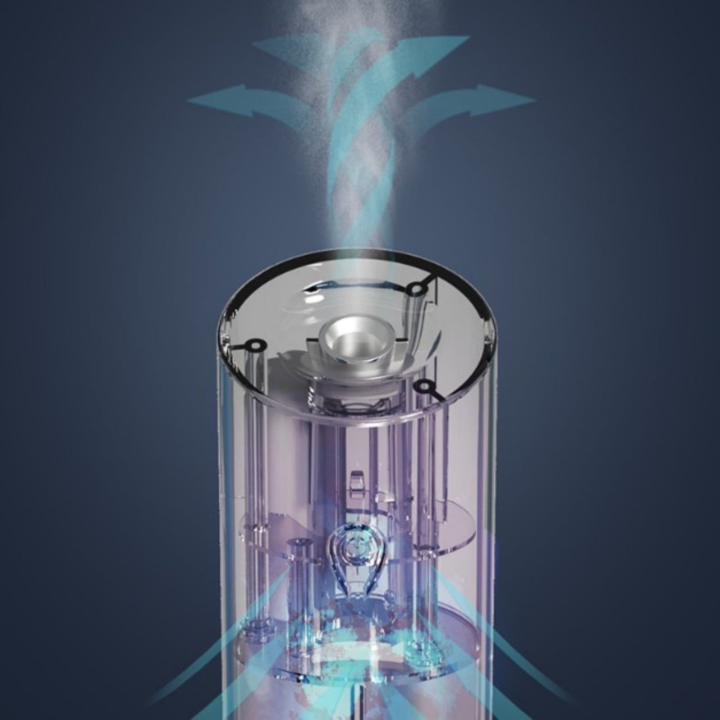 Automatic Air Freshener Diffuser for Large Rooms - 50ml Capacity with Adjustable Timer - USB-Powered Scent V1189-LWWAL-20260401-05403