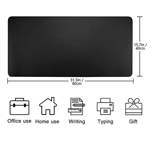Leather Desk Pad Protector, Office Desk Mat, Large Mouse Pad, Non-Slip PU Leather Desk Blotter, Laptop Desk V1189-LWWAL-20260401-05421