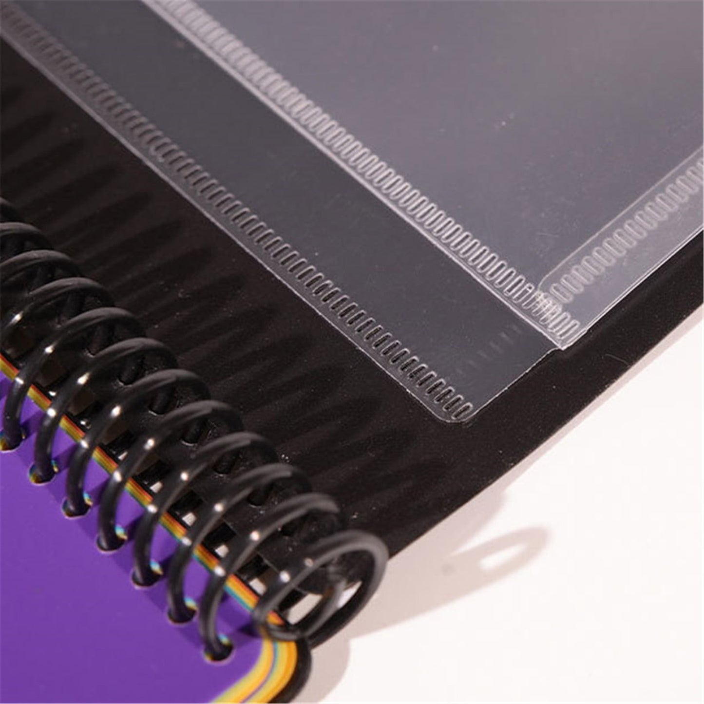 Spiral Binder Project Organizer - 6/12 Pockets with Assorted Tabs, Tear Poly Material, 1/3 Cut Tabs, Letter V1189-LWWAL-20260401-05795