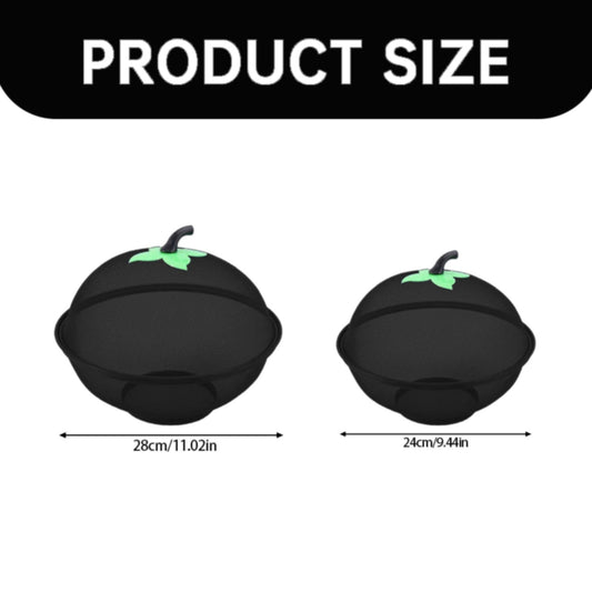 Fruit Basket with Lid Mesh, Apple Shaped Fruit Bowl Cover, Protective Holder Countertop Metal Wire Against V1189-LWWAL-20260401-05863