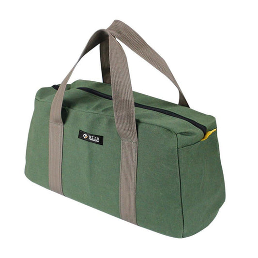 1 Pack Tool Bag for Men with Waterproof Hard Bottom,Mechanics Tool Bag,Heavy Duty Tool Bag Wide Mouth Tote V1189-LWWAL-20260401-05930