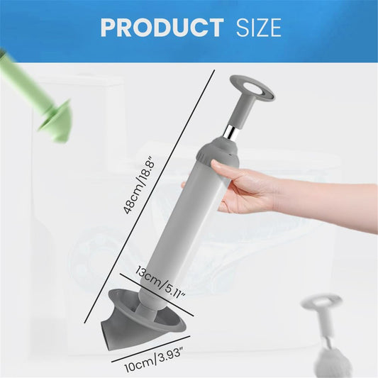 Toilet Plunger, Powerful Toilet Plunger, Heavy Duty High Pressure Thrust Plunge, Remover Tool to Unblock V1189-LWWAL-20260401-05947