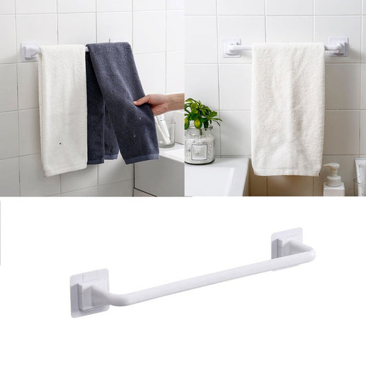 Self Adhesive Towel Bar, Heavy Duty No Drill Hand Towel Hanger for Bathroom and Kitchen Towel Storage Self, V1189-LWWAL-20260401-05985
