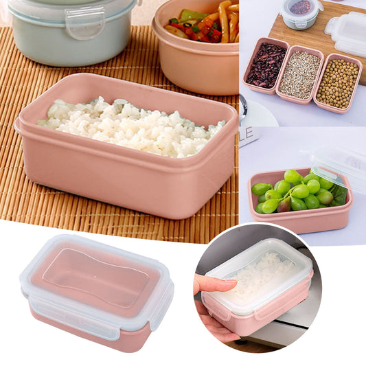 Plastic Meal Prep Containers with Lids, Food Storage Containers with Snap Locking Lids, Airtight Lunch V1189-LWWAL-20260401-06080