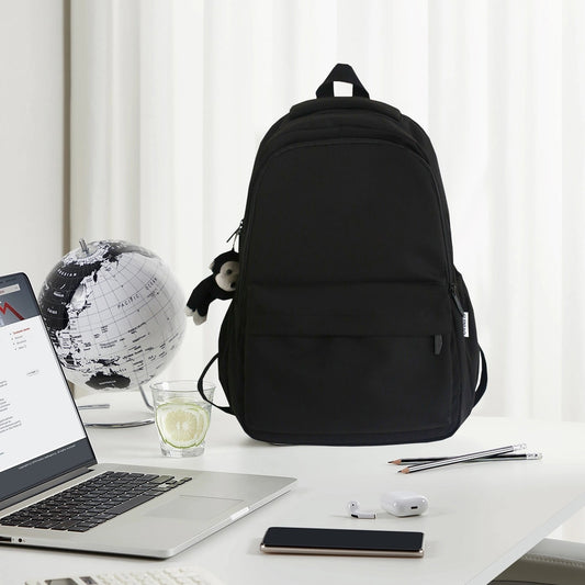 1 Pcs Travel Backpack,Cute Custom BookBag with Detachable Bear,Travel Backapck for Women/Men Casual Laptop V1189-LWWAL-20260401-06099