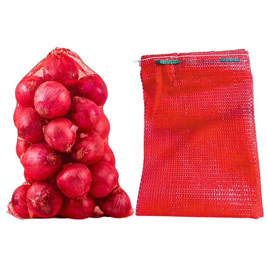 Mesh Produce Bags, 10 lbs Reusable Onion Sacks Vegetable Storage Bags Washable Net Bag, 10.63" x 18.5" for V1189-LWWAL-20260401-06190