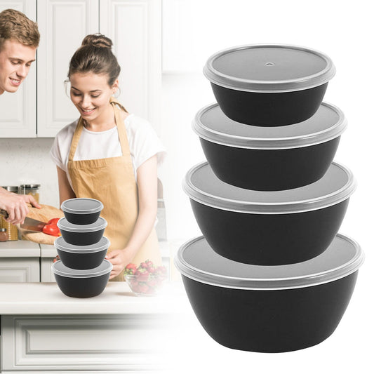 Set of 7 Small Durable 2oz Freezer Containers with Screw Lids - Multicolor, Stackable, Dishwasher Safe V1189-LWWAL-20260401-06279