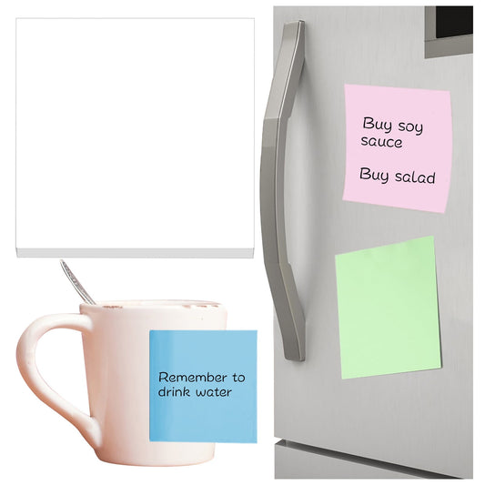 1 Pack Premium Multi-Use Sticky Notes 3x3 in Post Bright Stickies Colorful Super Sticking Power Memo Pads, V1189-LWWAL-20260401-06330