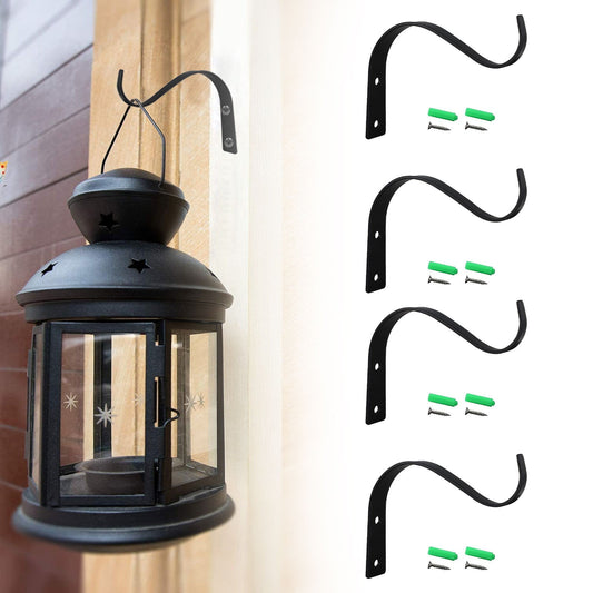 Outdoor Plant Hangers for Hanging Baskets, Heavy Duty Metal Plant Brackets for Hanging Plants Outside, Metal V1189-LWWAL-20260401-06420