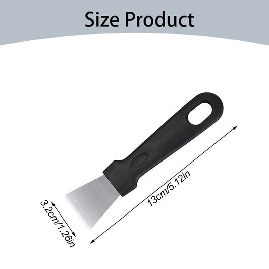 Stainless Steel Scrapers, Multifunctional Scraper Cleaning Tool for Cookware, Stovetop, Adhesive, Oven Racks, V1189-LWWAL-20260401-06438