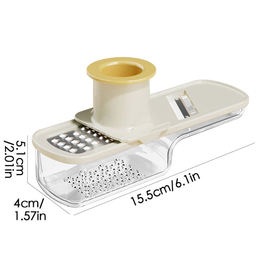 Mini Garlic Slicer Multi-Functional Mandoline Slicer Veggie Garlic Ginger Grinder Vegetable Mandoline Cutter V1189-LWWAL-20260401-06607