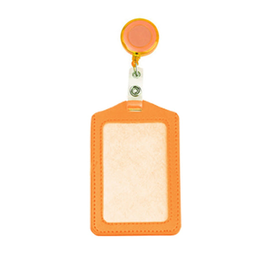 12 Sets Heavy Duty Badge Holders,Retractable Badge Reels Multicolor Name ID Card Holder,PU Leather Business V1189-LWWAL-20260401-06707