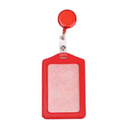 12 Sets Heavy Duty Badge Holders,Retractable Badge Reels Multicolor Name ID Card Holder,PU Leather Business V1189-LWWAL-20260401-06709