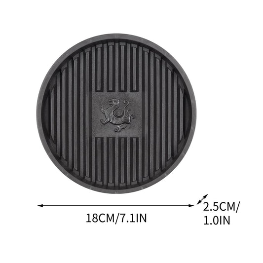 Universal Plunger Tray and Mat,Toilet Plunger Holder with Drip Tray,Quick Air Drying for Bathroom and V1189-LWWAL-20260401-06768