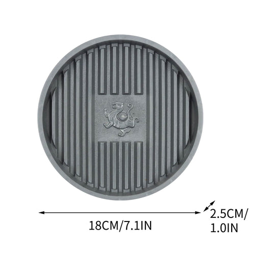Universal Plunger Tray and Mat,Toilet Plunger Holder with Drip Tray,Quick Air Drying for Bathroom and V1189-LWWAL-20260401-06769
