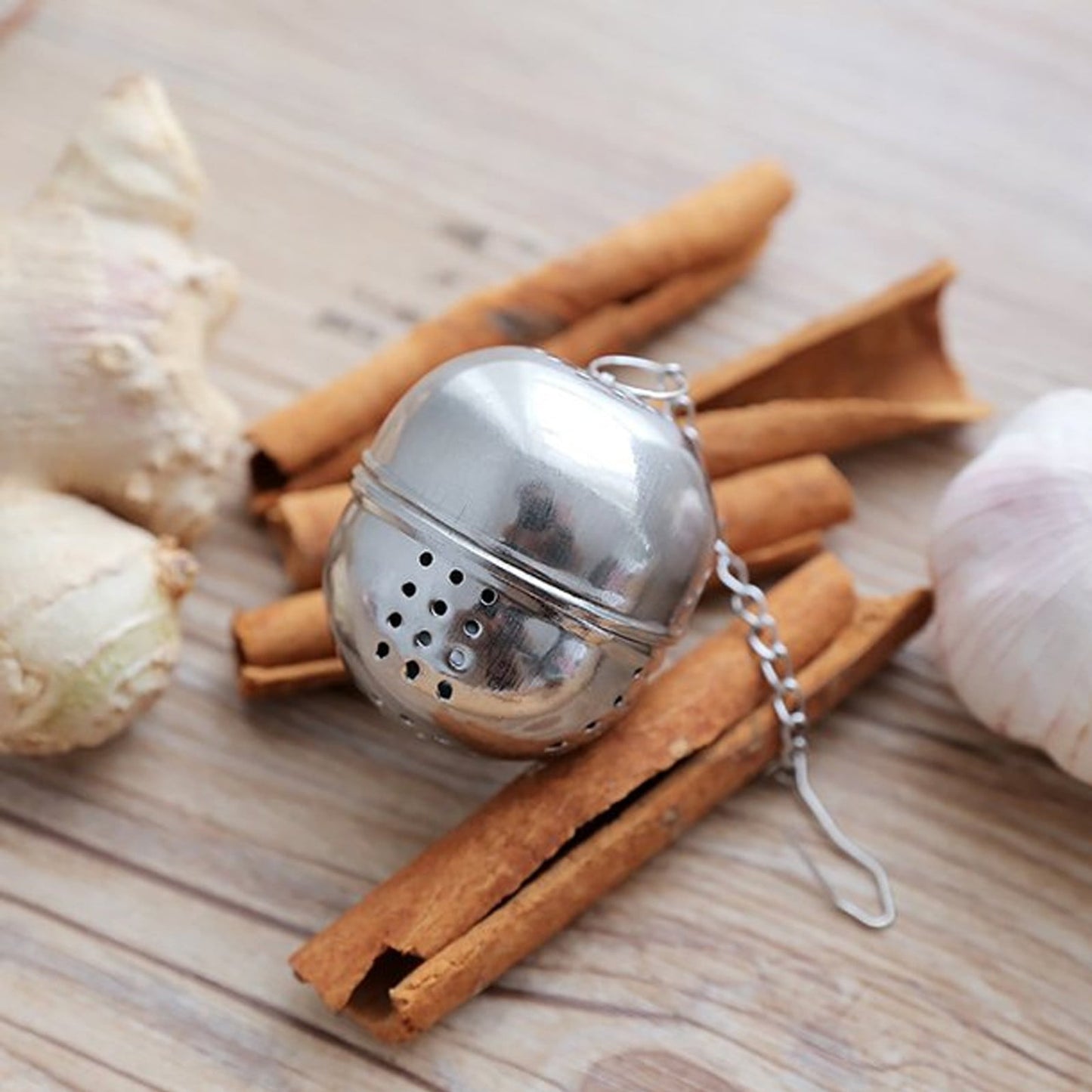 Stainless Steel Mesh Tea Infuser, Heavy Duty Tea Ball, Tea Strainer Tea Diffuser Tea Steeper for Filtering V1189-LWWAL-20260401-06780