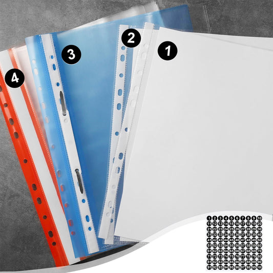 1 Inch Round Number Stickers,1-100 Multi-Color Self-Adhesive Labels for Mailbox,Scrapbook,and DIY Crafts,Easy V1189-LWWAL-20260401-06802