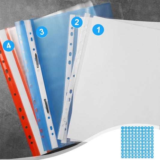1 Inch Round Number Stickers,1-100 Multi-Color Self-Adhesive Labels for Mailbox,Scrapbook,and DIY Crafts,Easy V1189-LWWAL-20260401-06803
