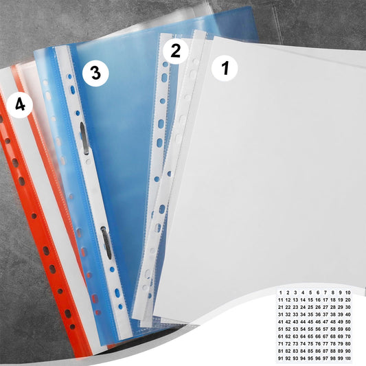 1 Inch Round Number Stickers,1-100 Multi-Color Self-Adhesive Labels for Mailbox,Scrapbook,and DIY Crafts,Easy V1189-LWWAL-20260401-06807