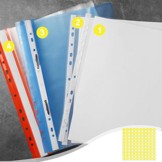 1 Inch Round Number Stickers,1-100 Multi-Color Self-Adhesive Labels for Mailbox,Scrapbook,and DIY Crafts,Easy V1189-LWWAL-20260401-06808