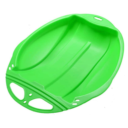 Round Snow Sled Disc for ninas & Adults, Durable PP Plastic Sand Slider & Winter Ski Pad, Non-Slip Design V1189-LWWAL-20260401-06819