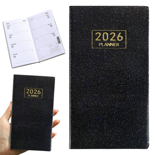 2026 Pocket Weekly Planner,3.78" X 6.81" Mini Weekly Planners,Small Size Planner, 2026 Pocket Notepad Daily V1189-LWWAL-20260401-06854
