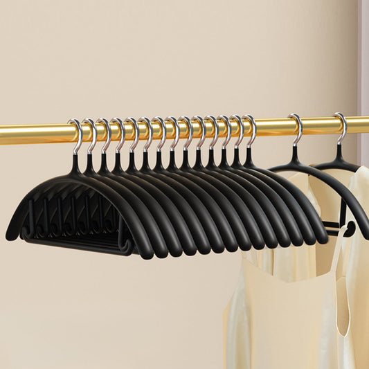 Premium Velvet Hangers, Heavyduty- Non Slip No Shoulder Bump Suit Hanger - Chrome Hooks,Space Saving Round V1189-LWWAL-20260401-06904