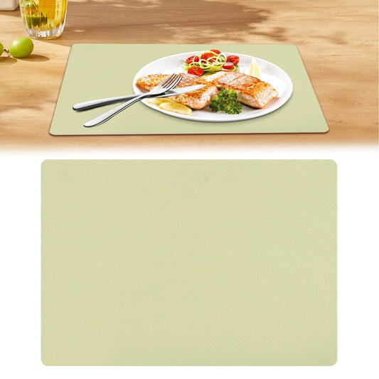 1 Pcs Placemats,Plastic Table Mats,16.93X11.81 Inch Rectangle Heat-Resistant Place Mat,Water-Proof Non-Slip V1189-LWWAL-20260401-06930
