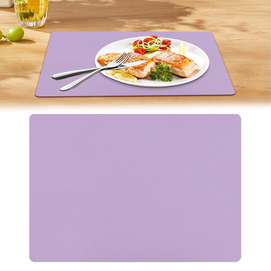 1 Pcs Placemats,Plastic Table Mats,16.93X11.81 Inch Rectangle Heat-Resistant Place Mat,Water-Proof Non-Slip V1189-LWWAL-20260401-06931
