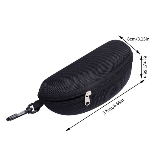 1 Pcs Eyeglass Sunglasses Cases,Sunglasses Case,Portable Travel Zipper Eyeglasses Frame,Glasses Case Hook For V1189-LWWAL-20260401-06985