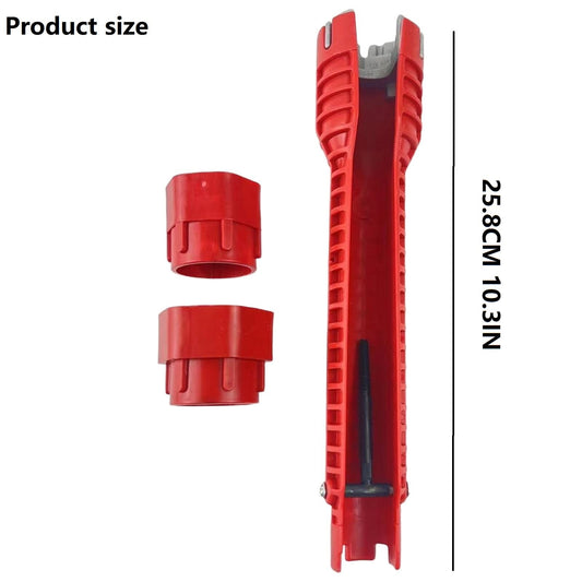 8 in 1 Multifunctional Sink Bathroom Wrench, Plumbing Installation Tool Household Water Pipe Faucet Washing V1189-LWWAL-20260401-07087