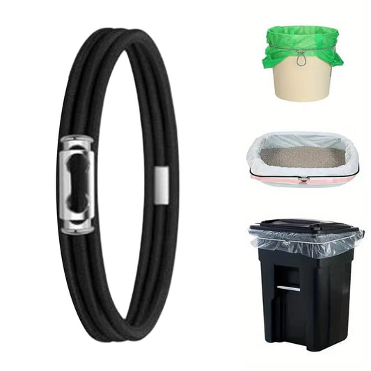 Garbage Can Rubber Bands,Multifunction Litter Box Bands,Fits 13-30 Gallon Bins, Heavy-duty Trash Can Bands to V1189-LWWAL-20260401-07180