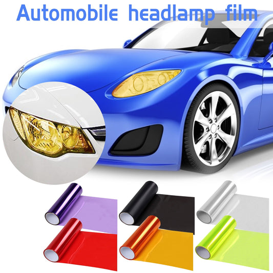 Car Headlight Color Change Film,Translucent PVC Light Sticker with Strong Adhesion,Easy Application & V1189-LWWAL-20260401-07259