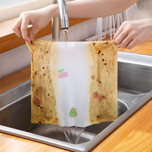 5 PCS Kitchen paper towel - Reusable tissue rolls, made from recycled paper, 50 sheets per roll, suitable for V1189-WXF-260203-00036