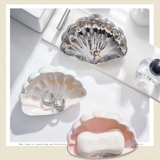 Soap Dish Shell - Soap Holder - Soap Dish - Bathroom Accessories - Jewelry Dish - Toilet Furnishings - V1189-WXF-260203-00239