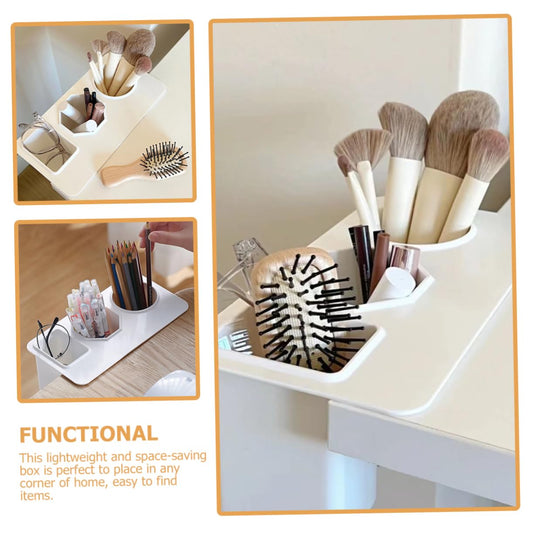 Desk Organizer - Pen Tray - Makeup Brush Holder - Desk Accessories - Pen Holder - Hanging Storage Tray - V1189-WXF-260203-00262
