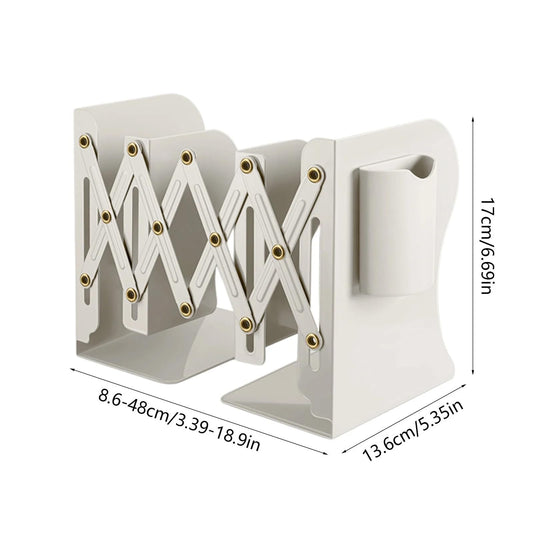 Bookend - Desk Organizer - Book Rack - Book Stand - Book Holder - Office - School Supplies - Magazine Rack - V1189-WXF-260203-00278