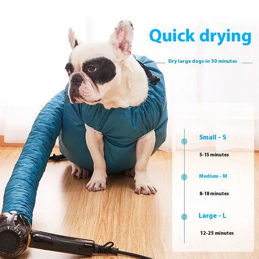 Dog Hair Dryer - Dog Drying Bag - Dog Water Blower - Dog Bathrobe - Dog Hair Dryer - Coat Care - Dog Towel - V1189-WXF-260203-00289