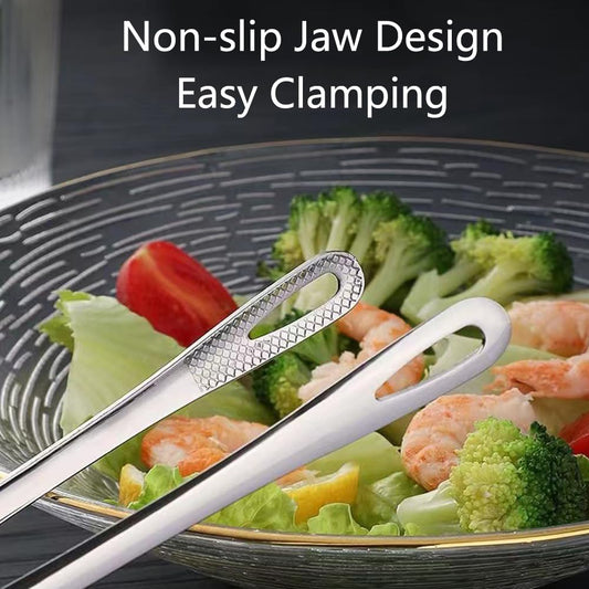 Meat Tongs - Barbecue Tongs - Kitchen Tongs - Serving Tongs - Cooking Tweezers - Grill Tongs - Gourmet Tongs V1189-WXF-260203-00293